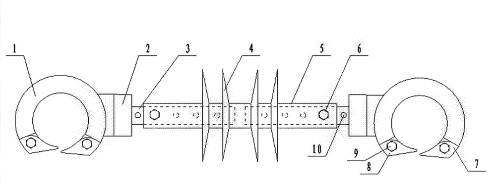 Windage-yaw prevention insulating spacer