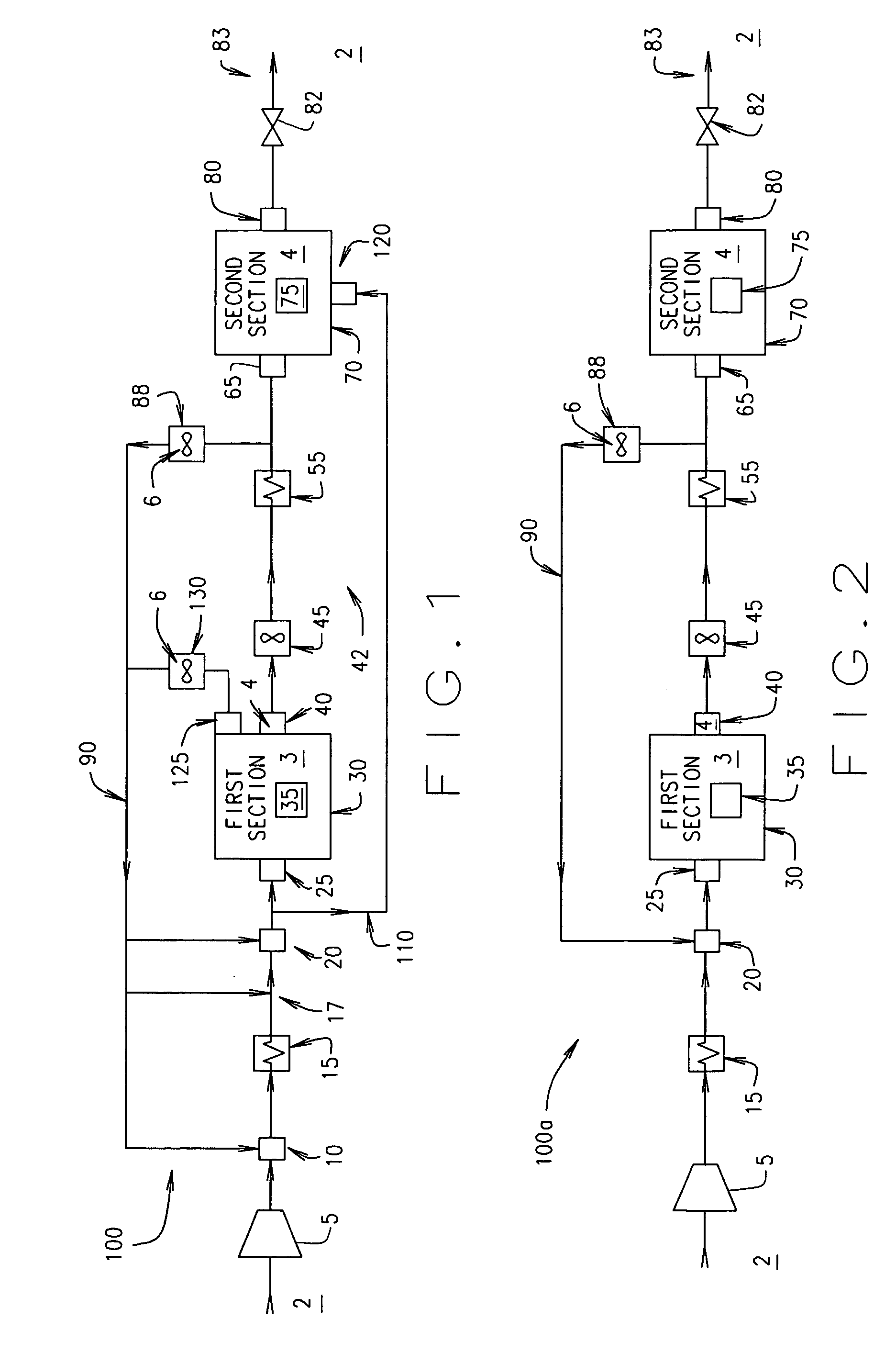 High efficiency aircraft cabin air supply cooling system