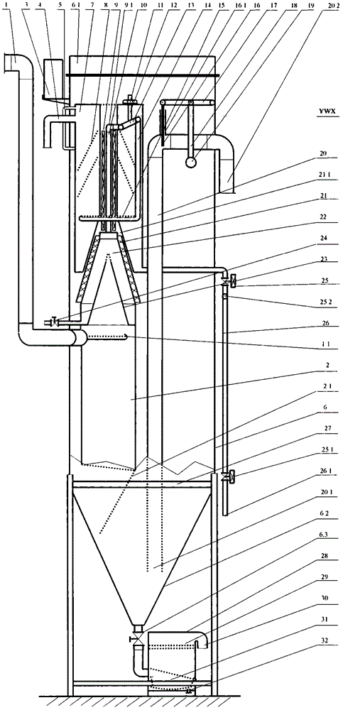 Oil and water separation method and oil and water separator