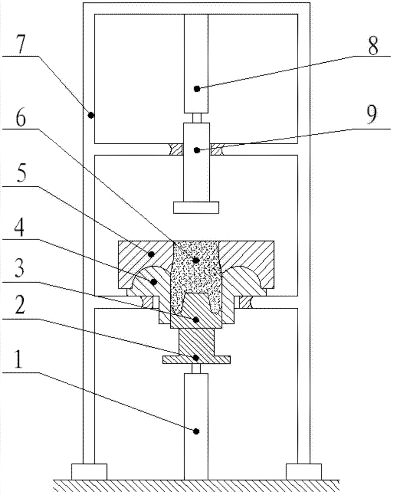 Sand mold molding device and sand mold molding methods