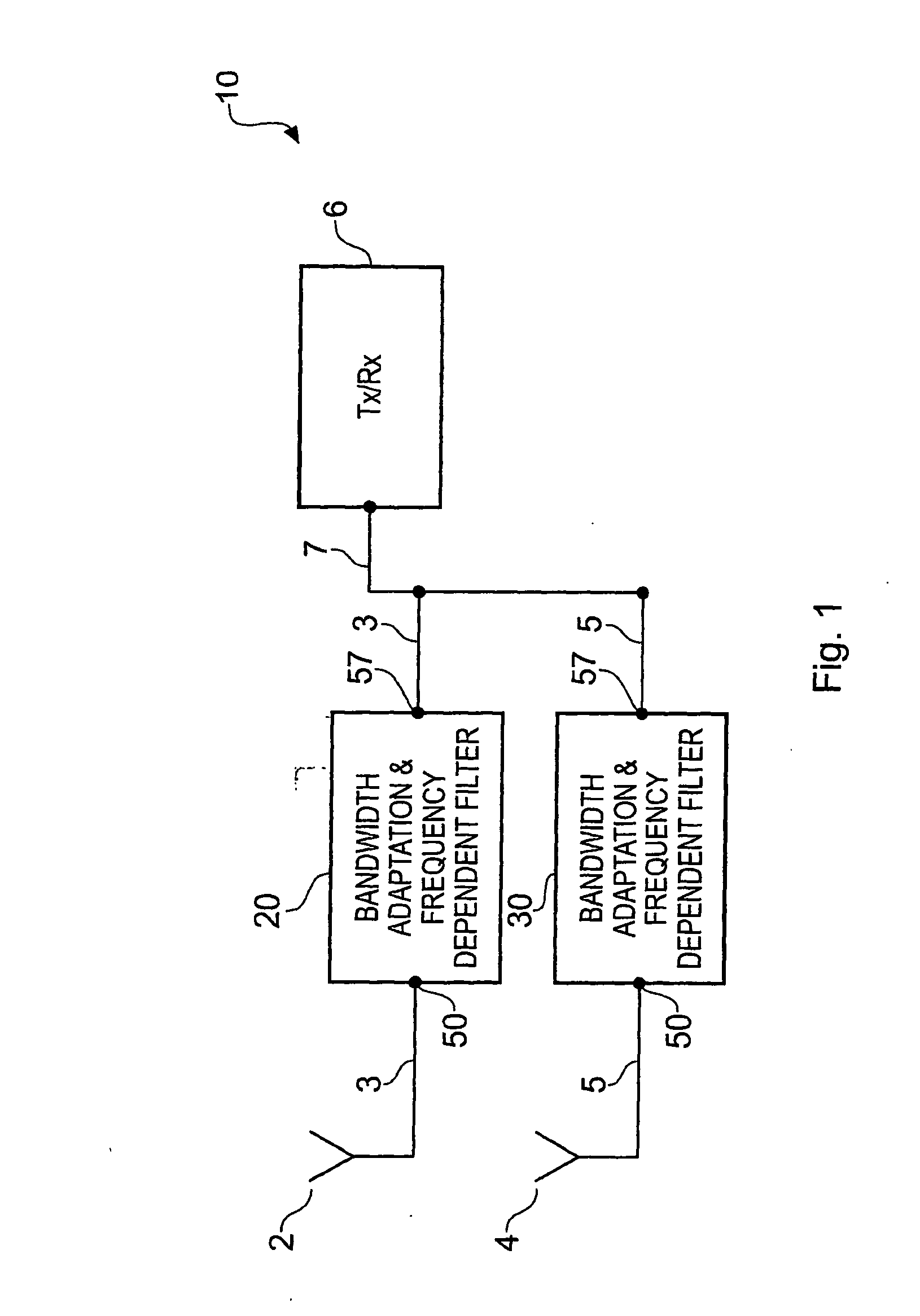 Apparatus for enabling two elements to share a common feed