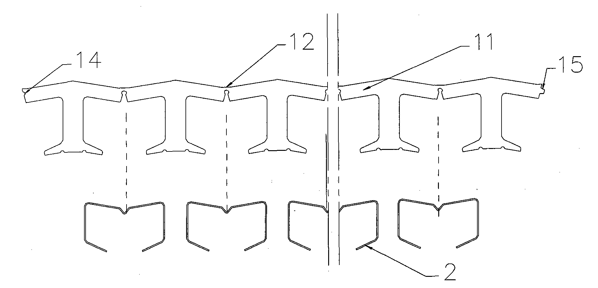 Drum motor stator structure