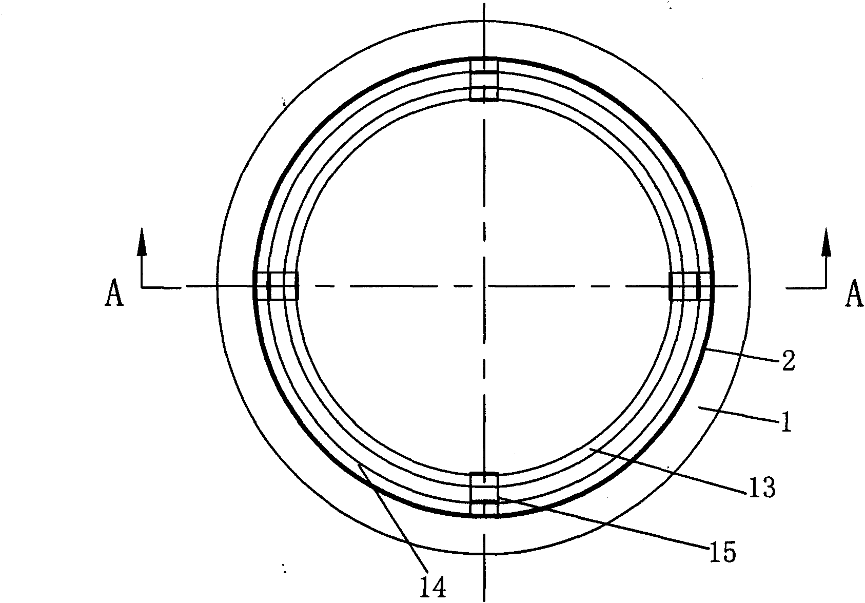 Forced-directed oil cooling coil configuration