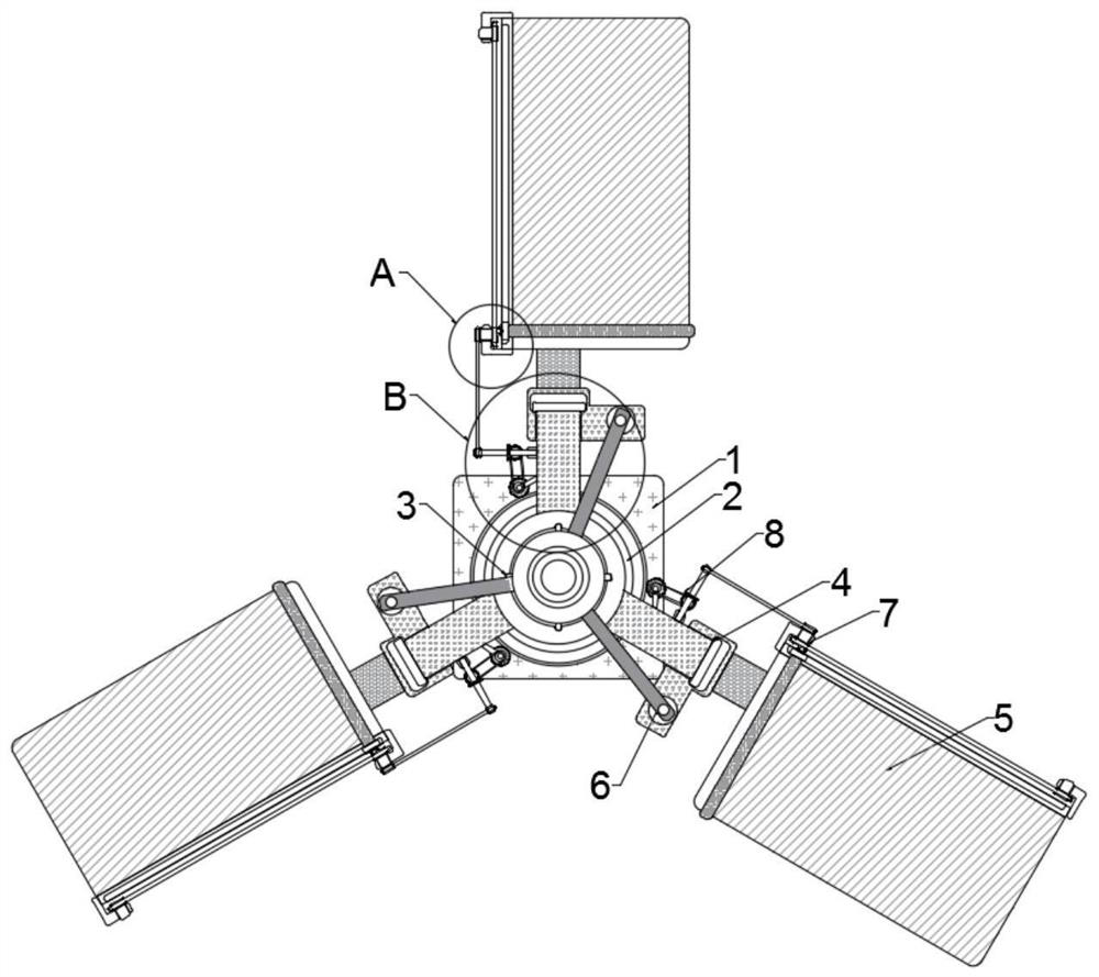 Computer cooling fan capable of adjusting air volume for intelligent manufacturing