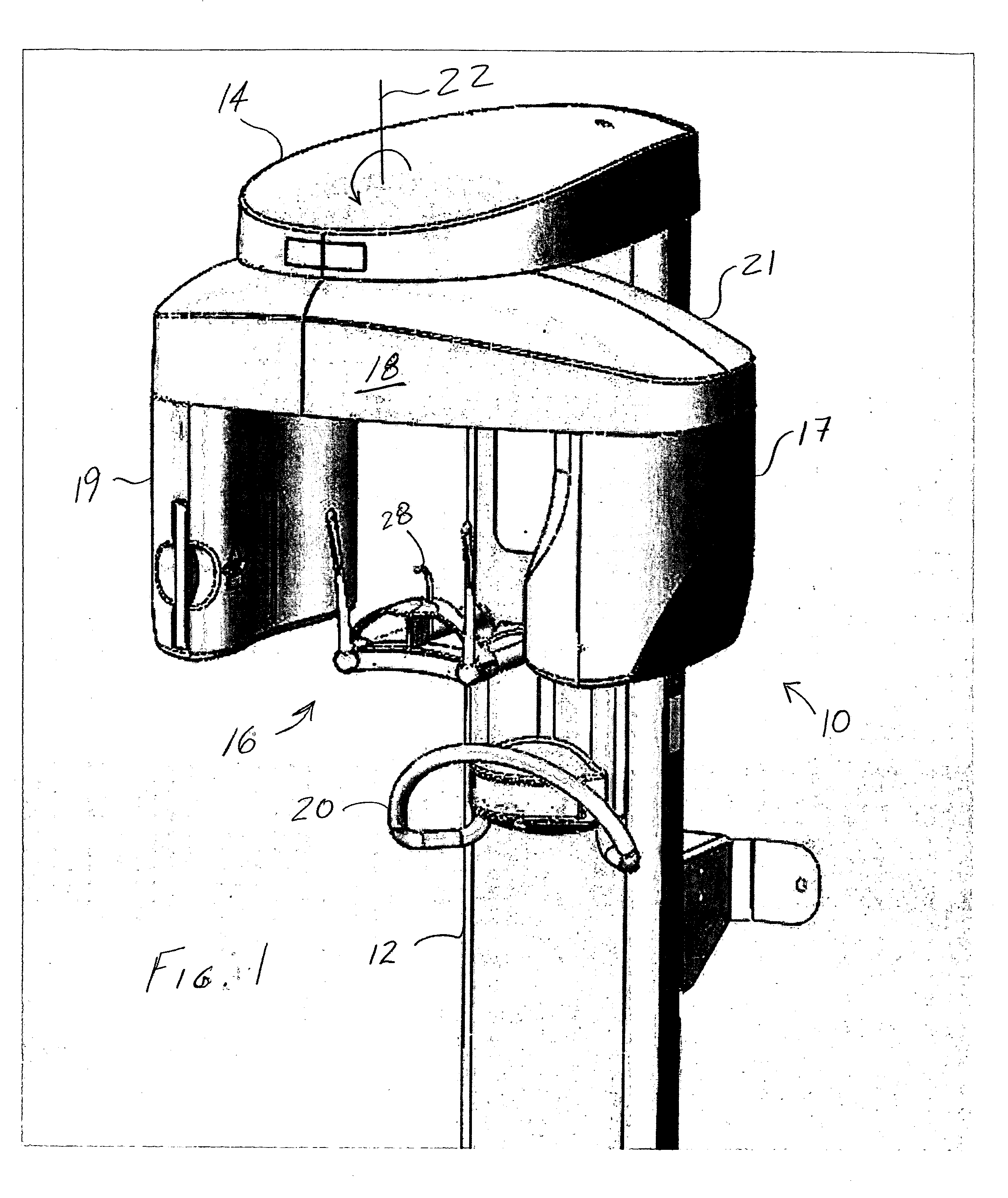 Bite piece for a dental x-ray system