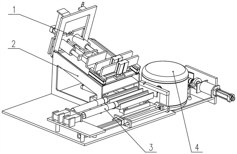 Kitchen waste automatic residue discharging and oil separating equipment