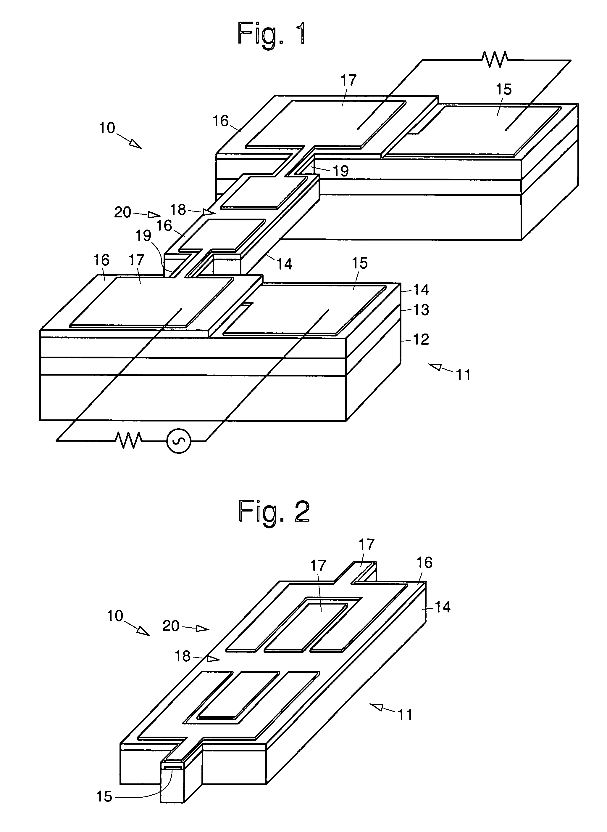 Monolithic thin-film piezoelectric filters