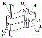 Sliding adjusting device for processing alloy aluminum plates