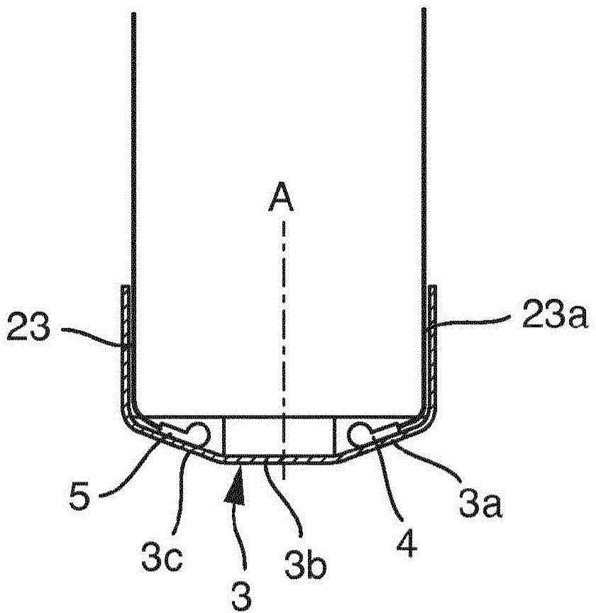 Temperature sensor and thermal flow rate measurement device