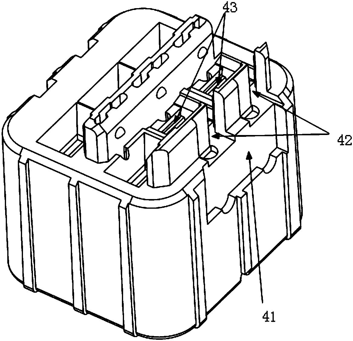 Manufacturing method of oxygen sensor connector and connector