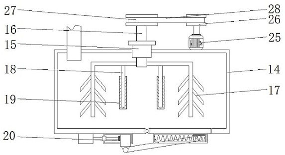 An intelligent waste rubber plate regeneration and leveling device