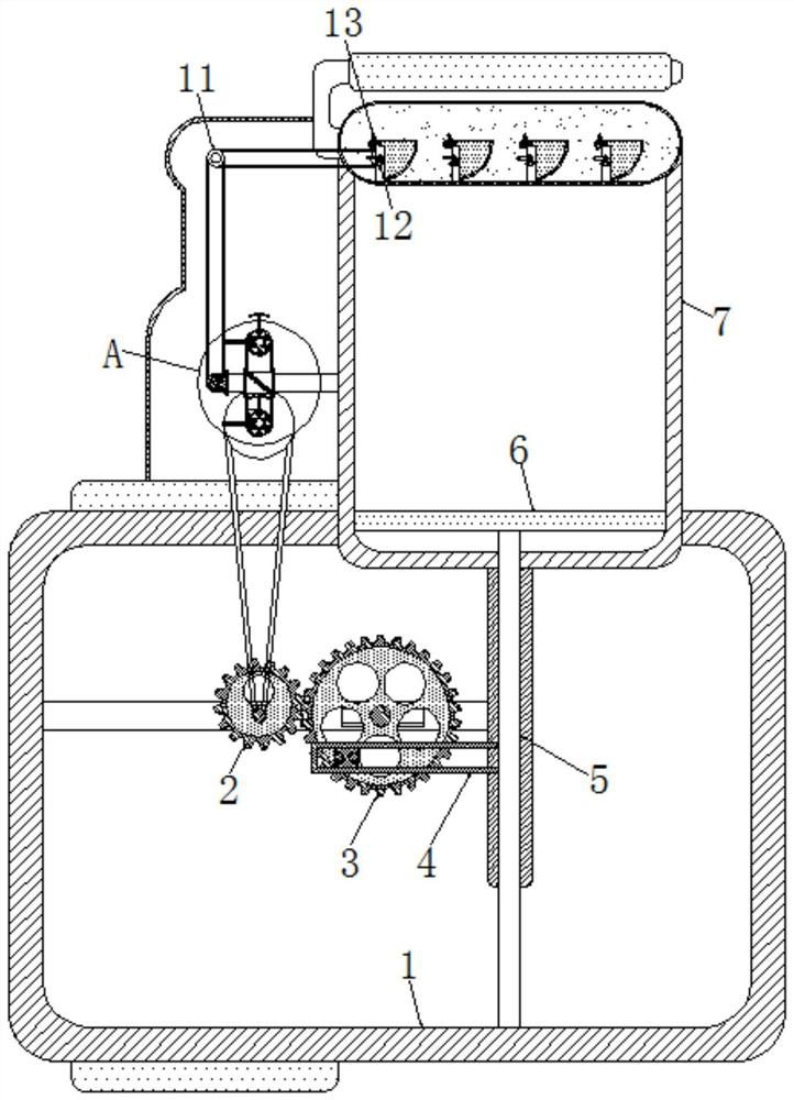 Cosmetic bottle capable of increasing pressure intensity and achieving repeated small-amount automatic extrusion