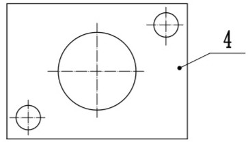 High-flux micro four-point bending stress corrosion initiation test device and method