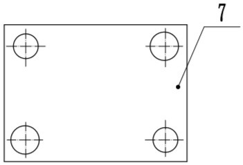 High-flux micro four-point bending stress corrosion initiation test device and method