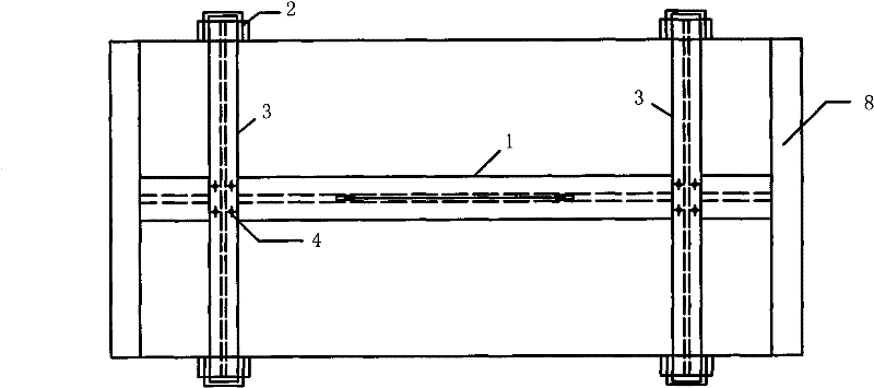 Method for hoisting open type groove body with large volume and small rigidity