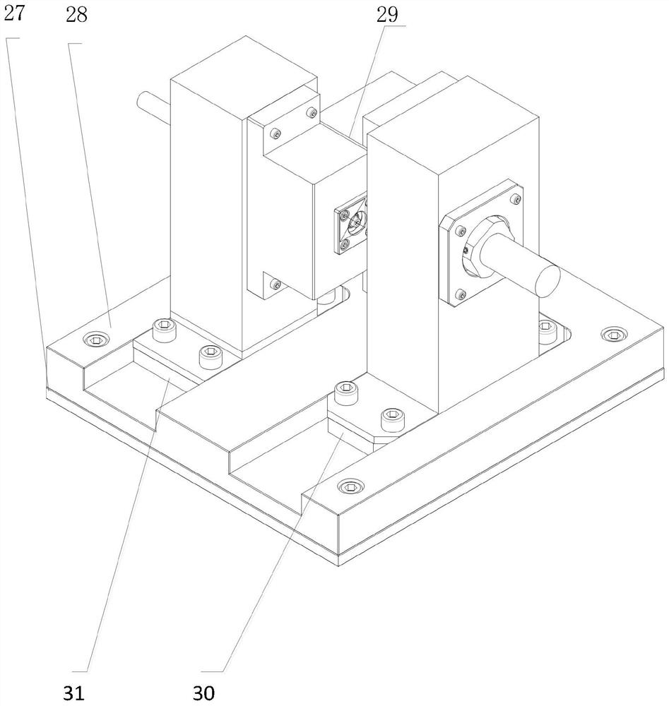 A gear fixture suitable for gear test bench