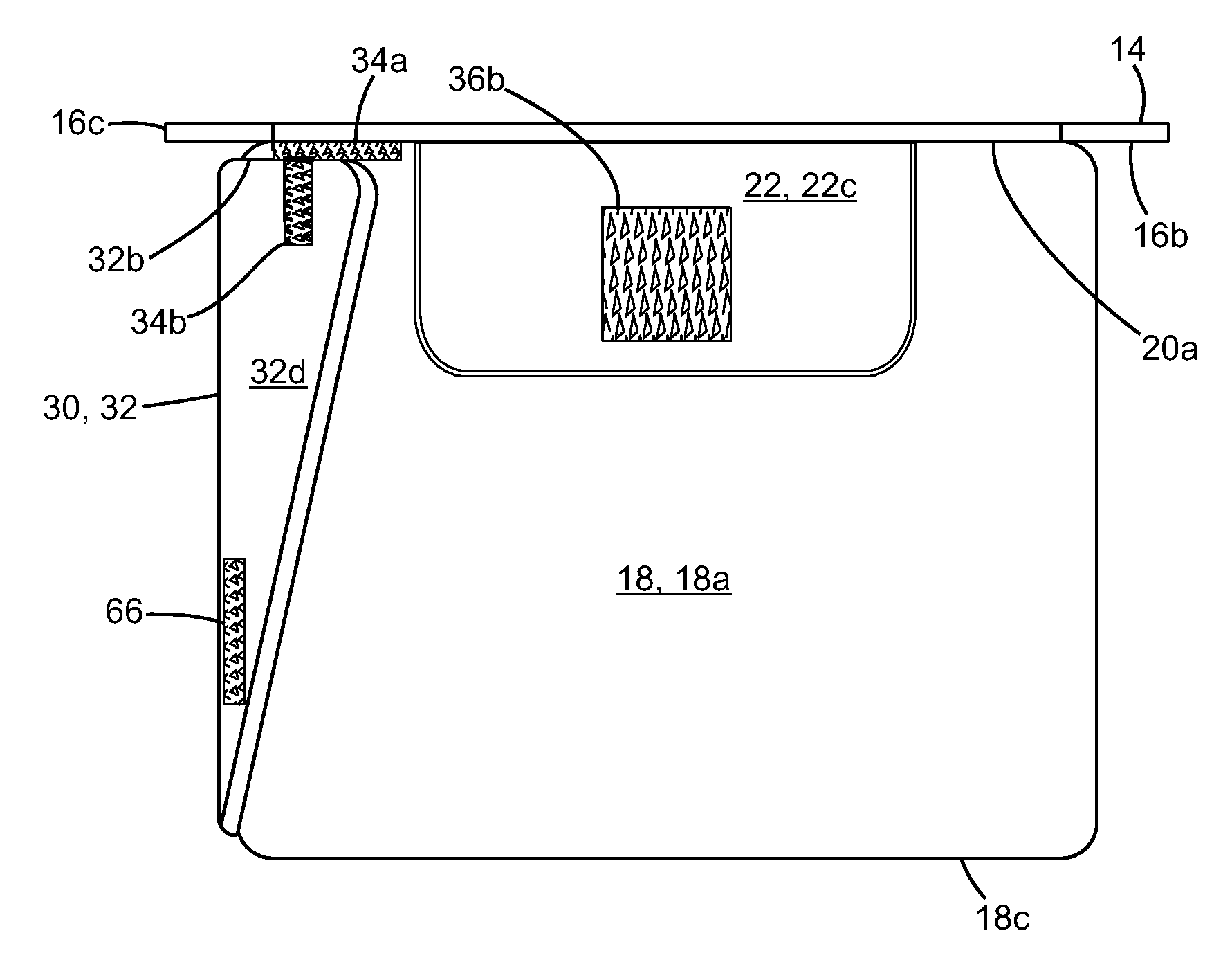 Waist-supported Writing Surface