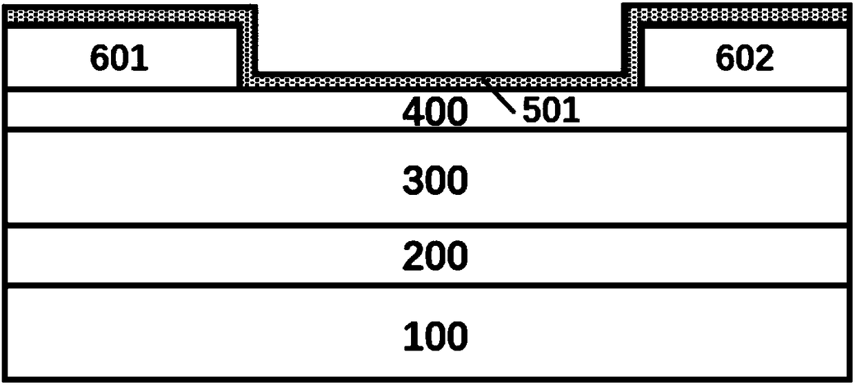 Method for preparing enhanced GaN field effect device