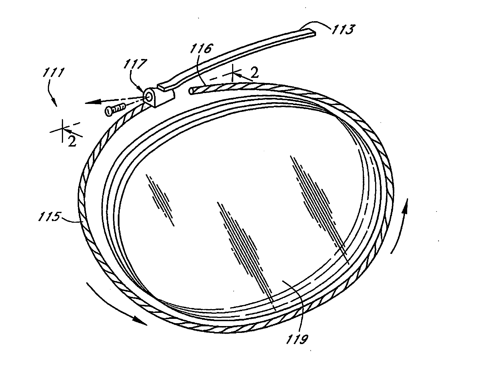 Eyeglass frame assembly