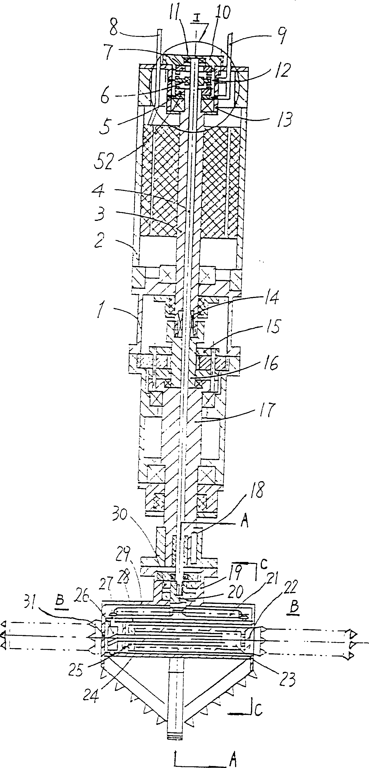 Measuring controllable differential drilling-reaming two-purpose drill rig