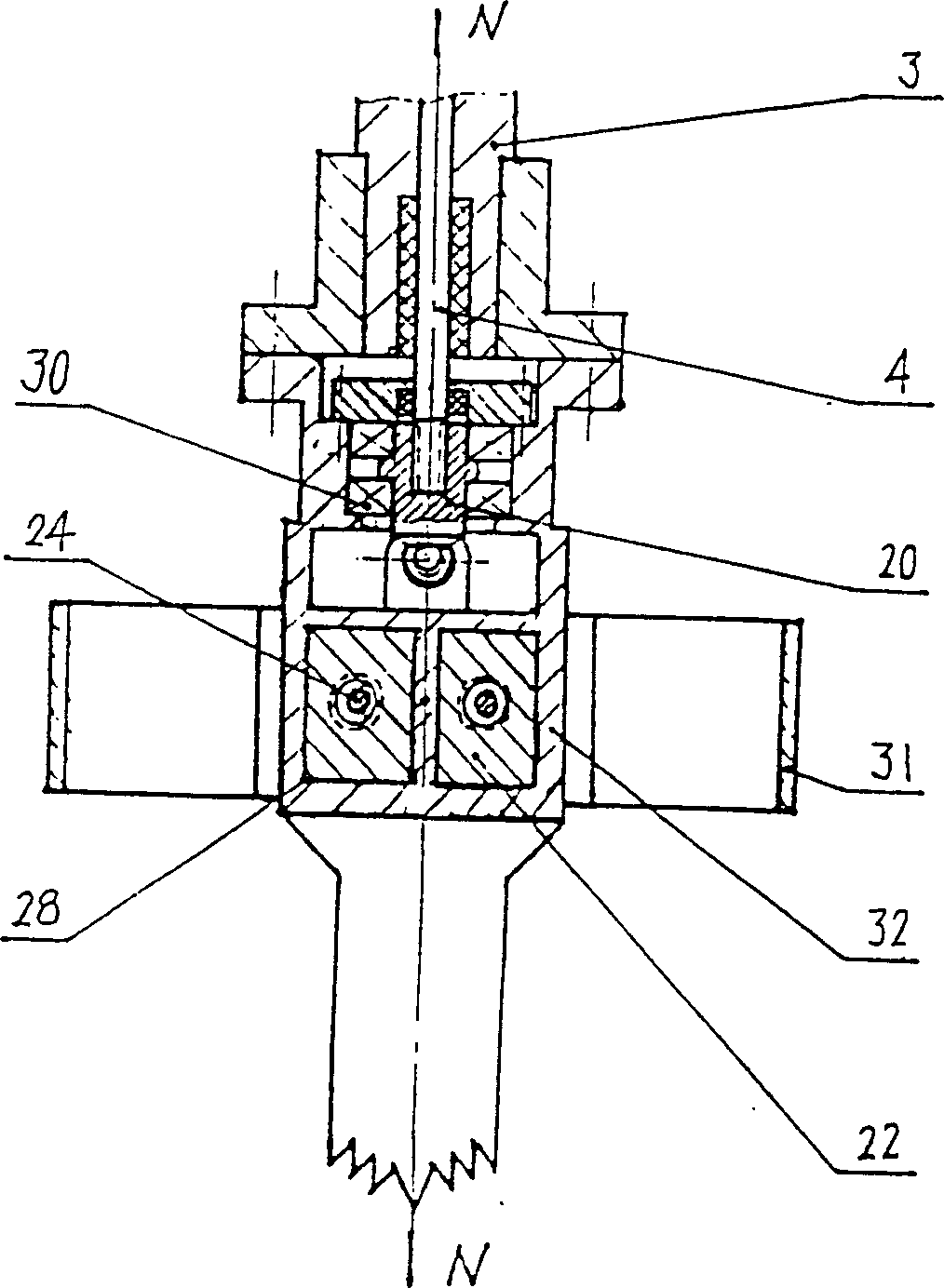 Measuring controllable differential drilling-reaming two-purpose drill rig