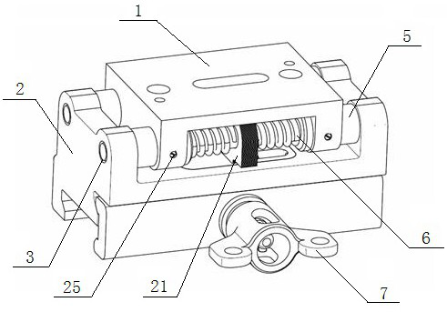 A multi-stage composite buffer device for optoelectronic mirrors