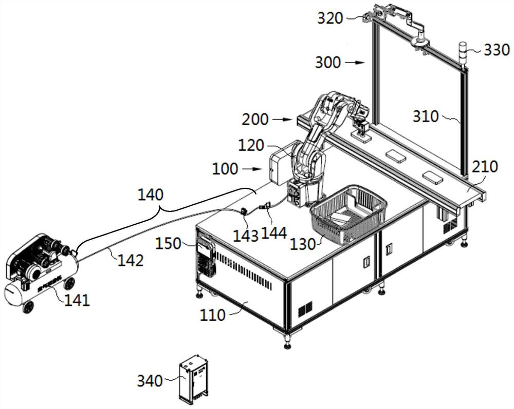 Method for realizing accurate grasping by combining three-dimensional vision recognition