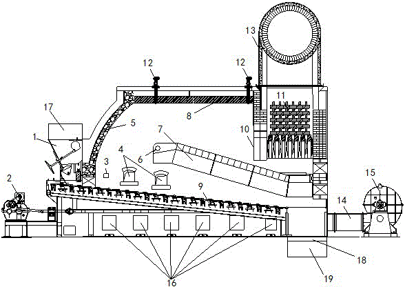 Device for converting low-calorific value fuel into clean thermal energy