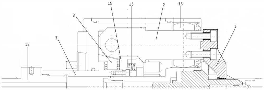 A production jig for an automobile engine balance shaft