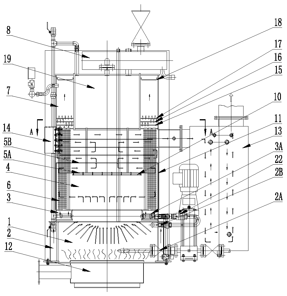 Efficient energy-saving environment-friendly steam generator