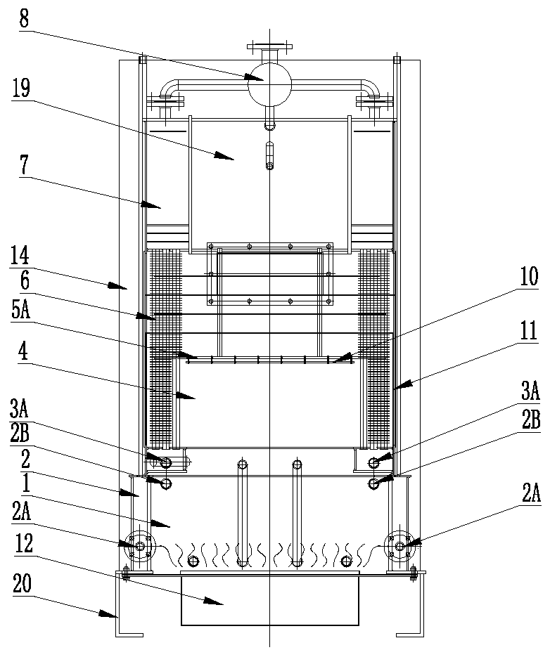 Efficient energy-saving environment-friendly steam generator