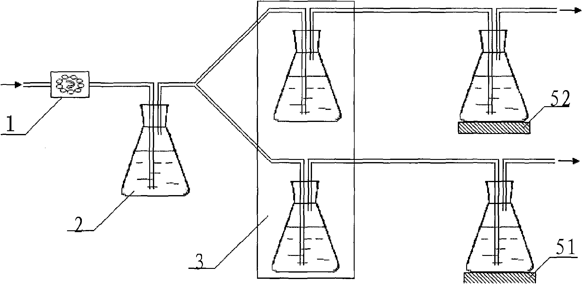 Micro-calorimetric method suitable for quickly detecting total amount of microorganisms in food