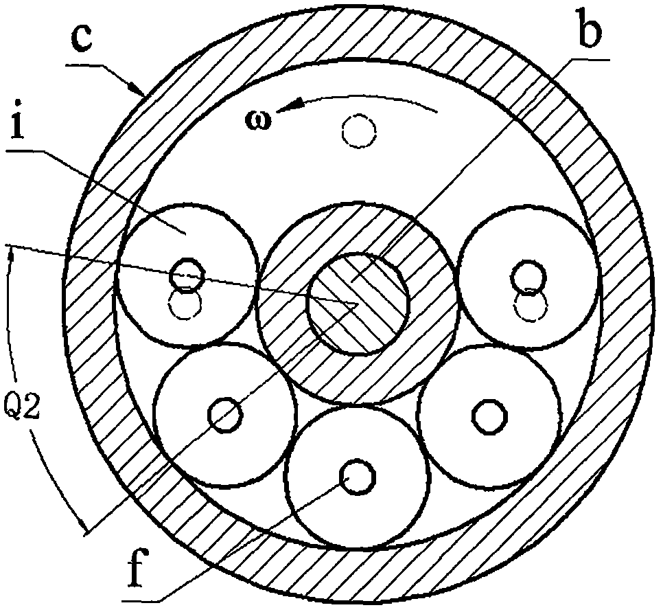 A rotary self-excited circular piezoelectric vibrator generator