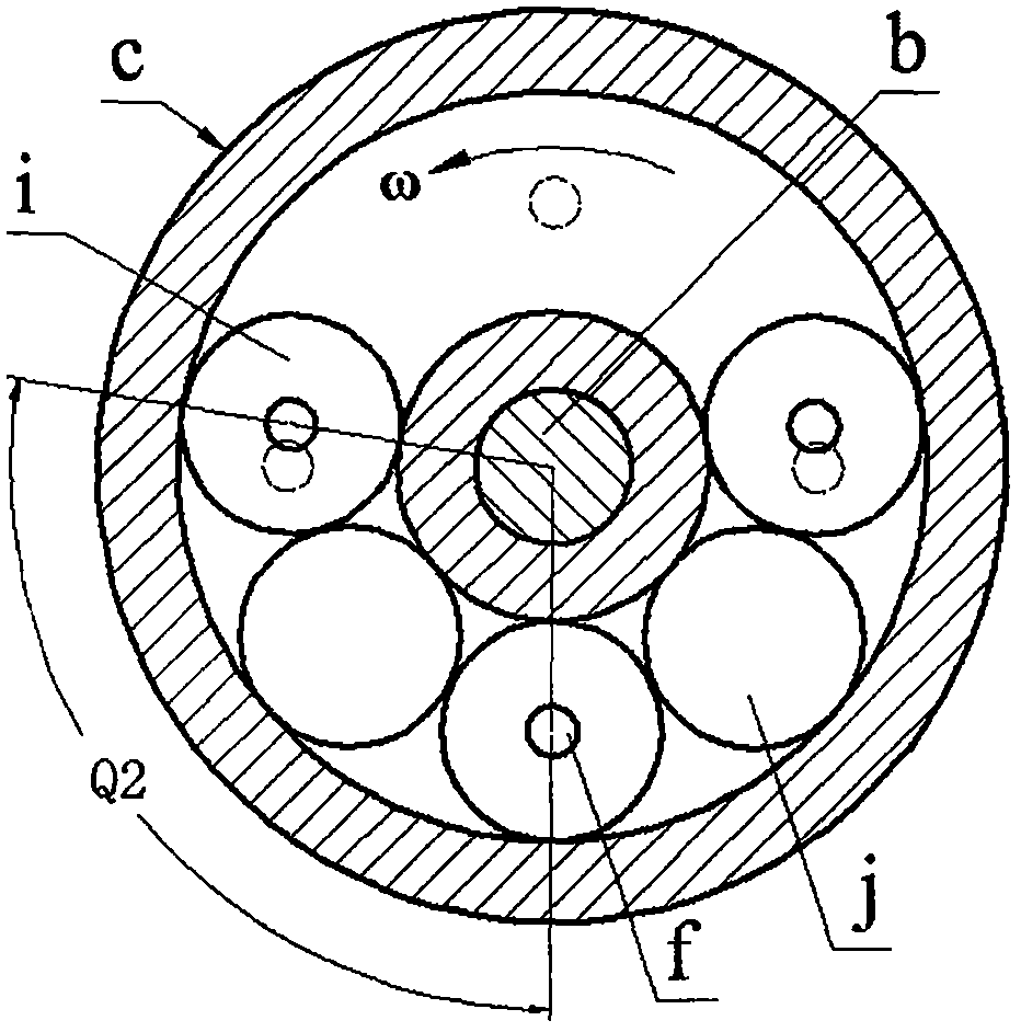 A rotary self-excited circular piezoelectric vibrator generator