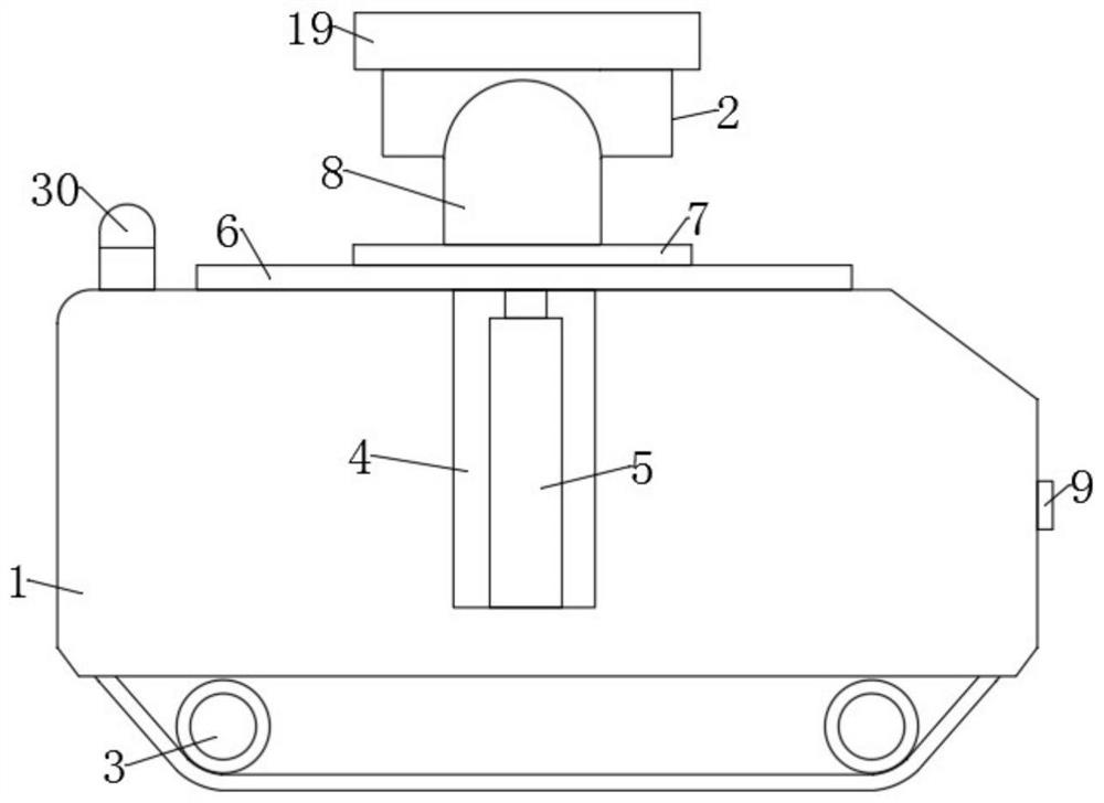 Sectional type automatic inspection robot for electric power system