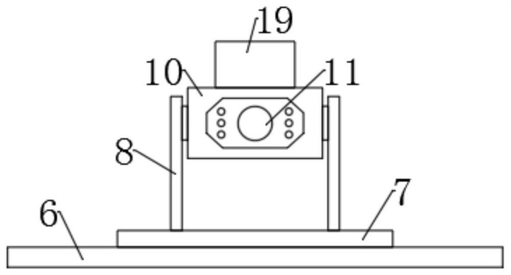 Sectional type automatic inspection robot for electric power system