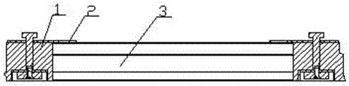 Quick die replacing device for prefabricated member hole and using method of quick die replacing device