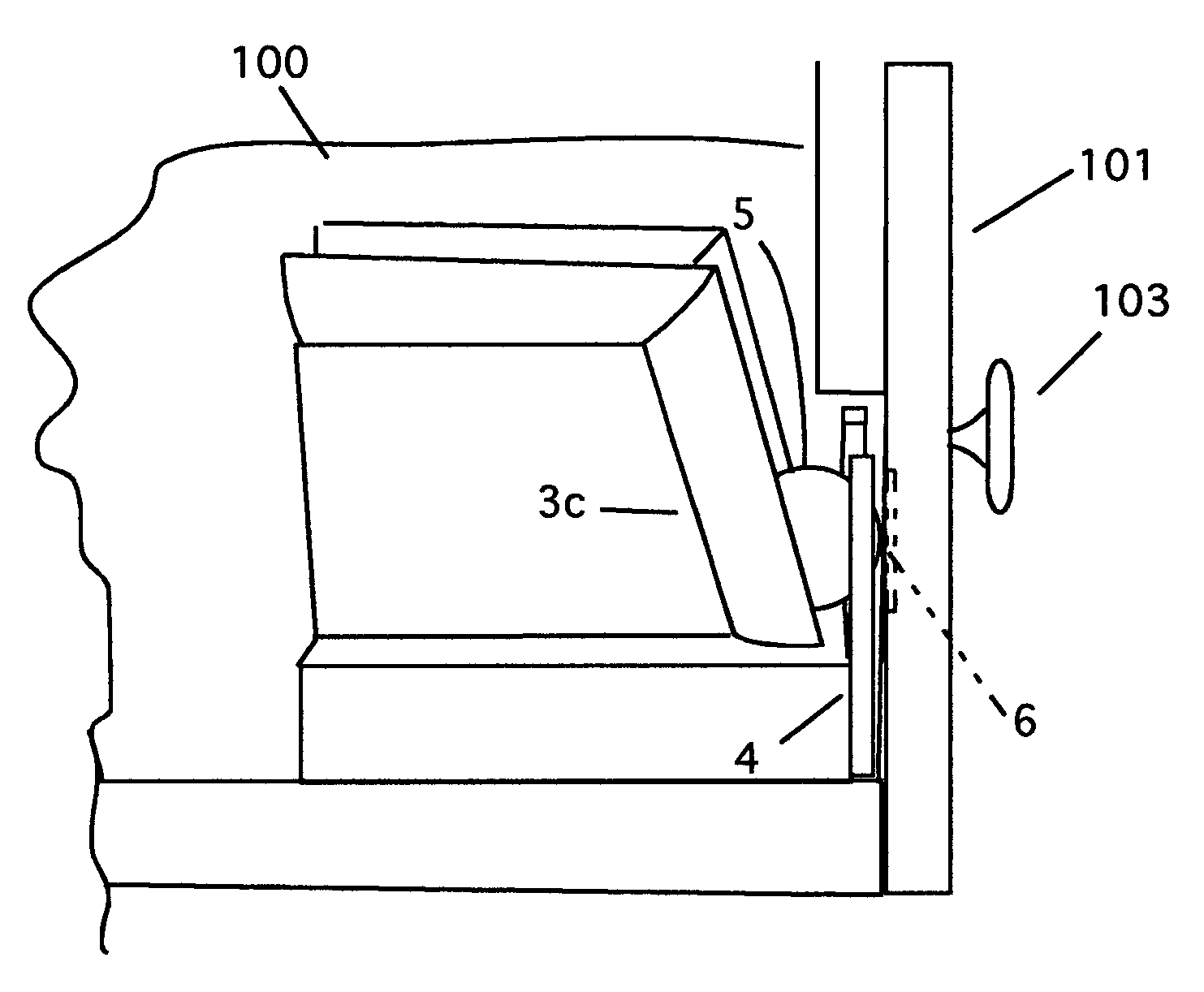 Shock-actuated lock with resetable ball