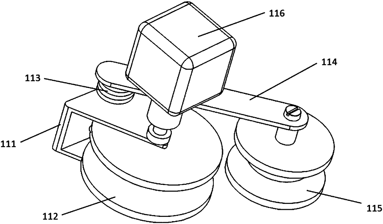 Movable guardrail intelligent routing inspection platform