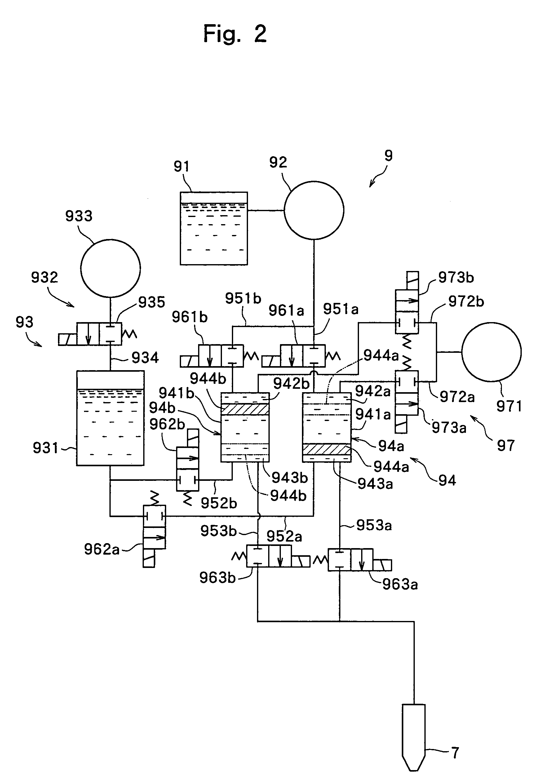 Water jet-processing machine