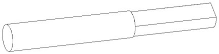 Aperture size measuring device and measuring method