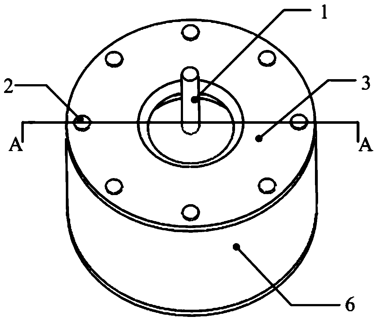 Deflection piezoelectric driving type multi-degree-of-freedom motor