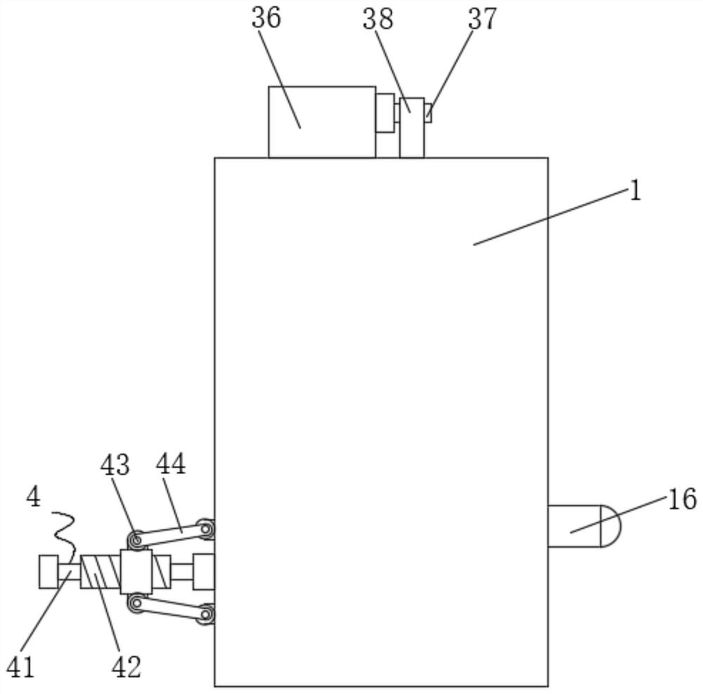 Waterproof material rolling device with precise cutting function