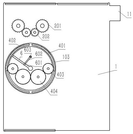 A kind of household wet garbage drying treatment device