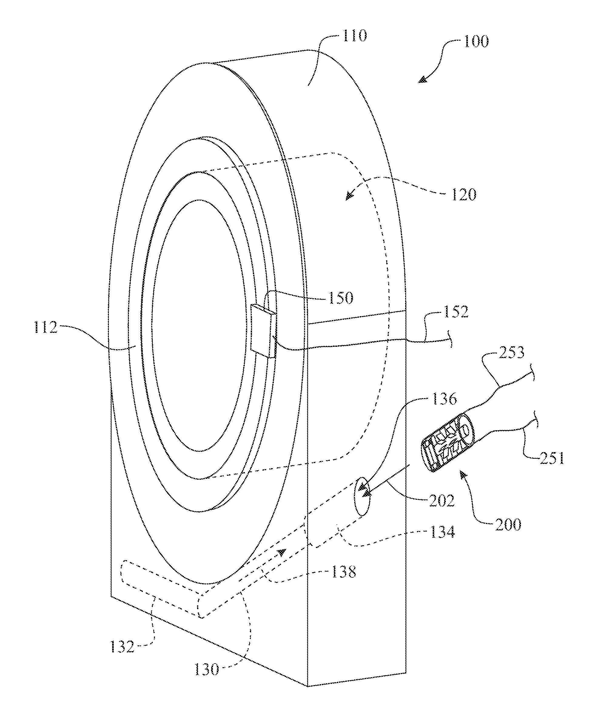 Power harvesting bearing configuration