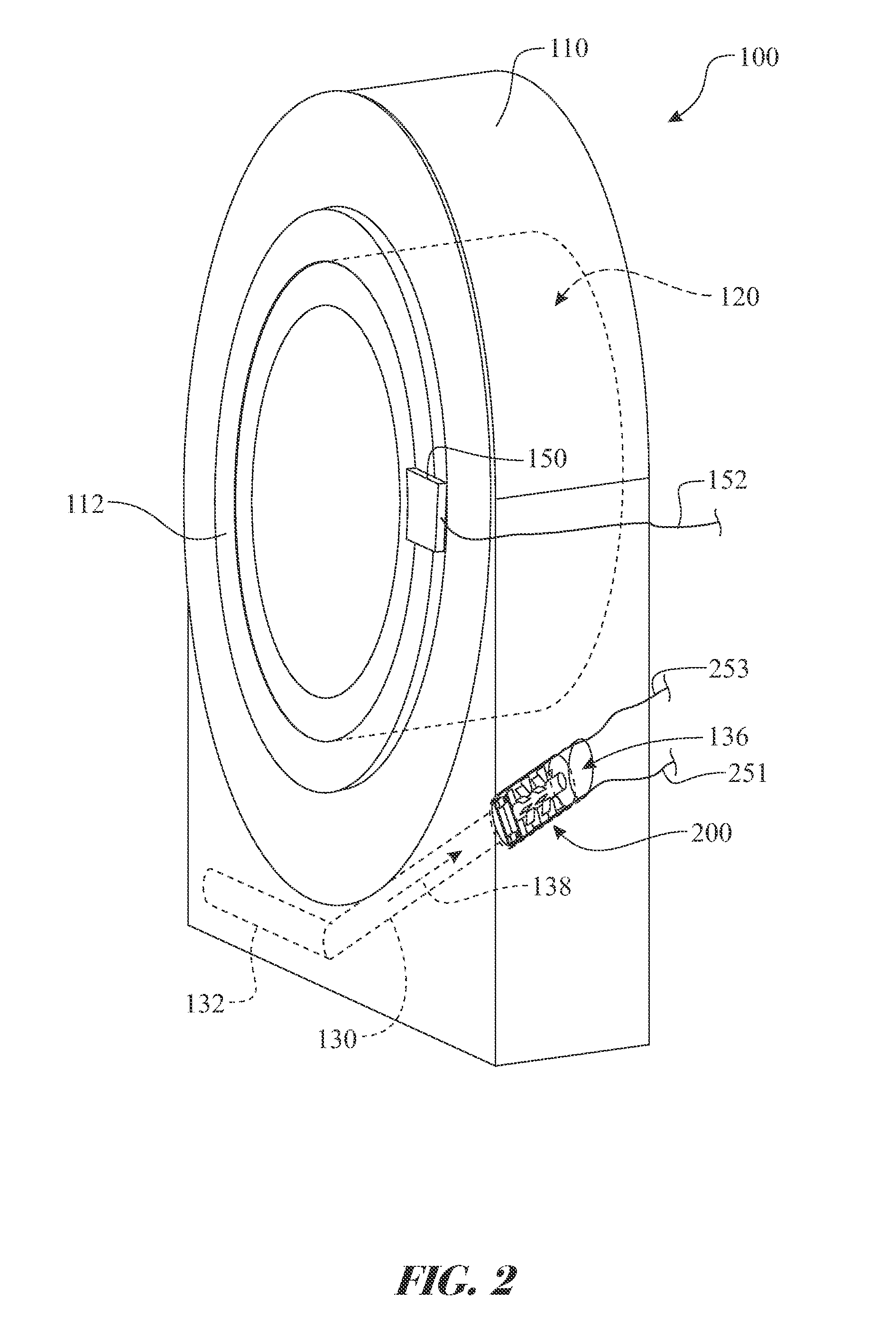 Power harvesting bearing configuration