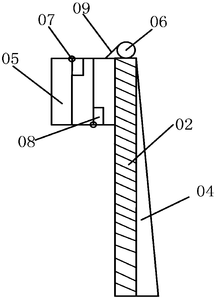 Novel protection dam and protection method thereof