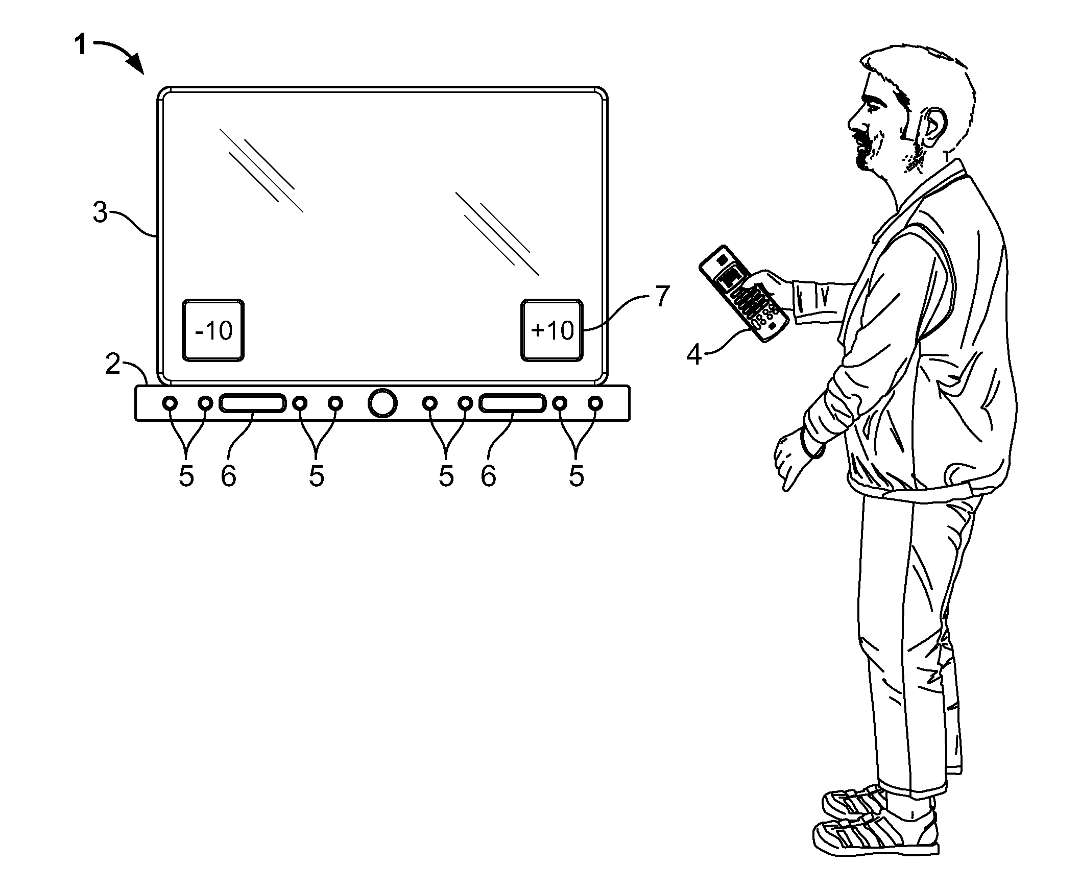 Acoustic surround immersion control system and method