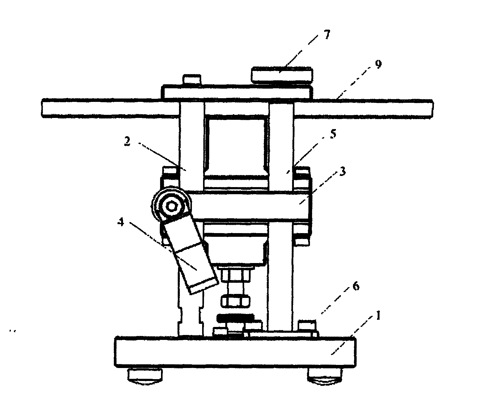 Calibration device of miniature pressure sensor