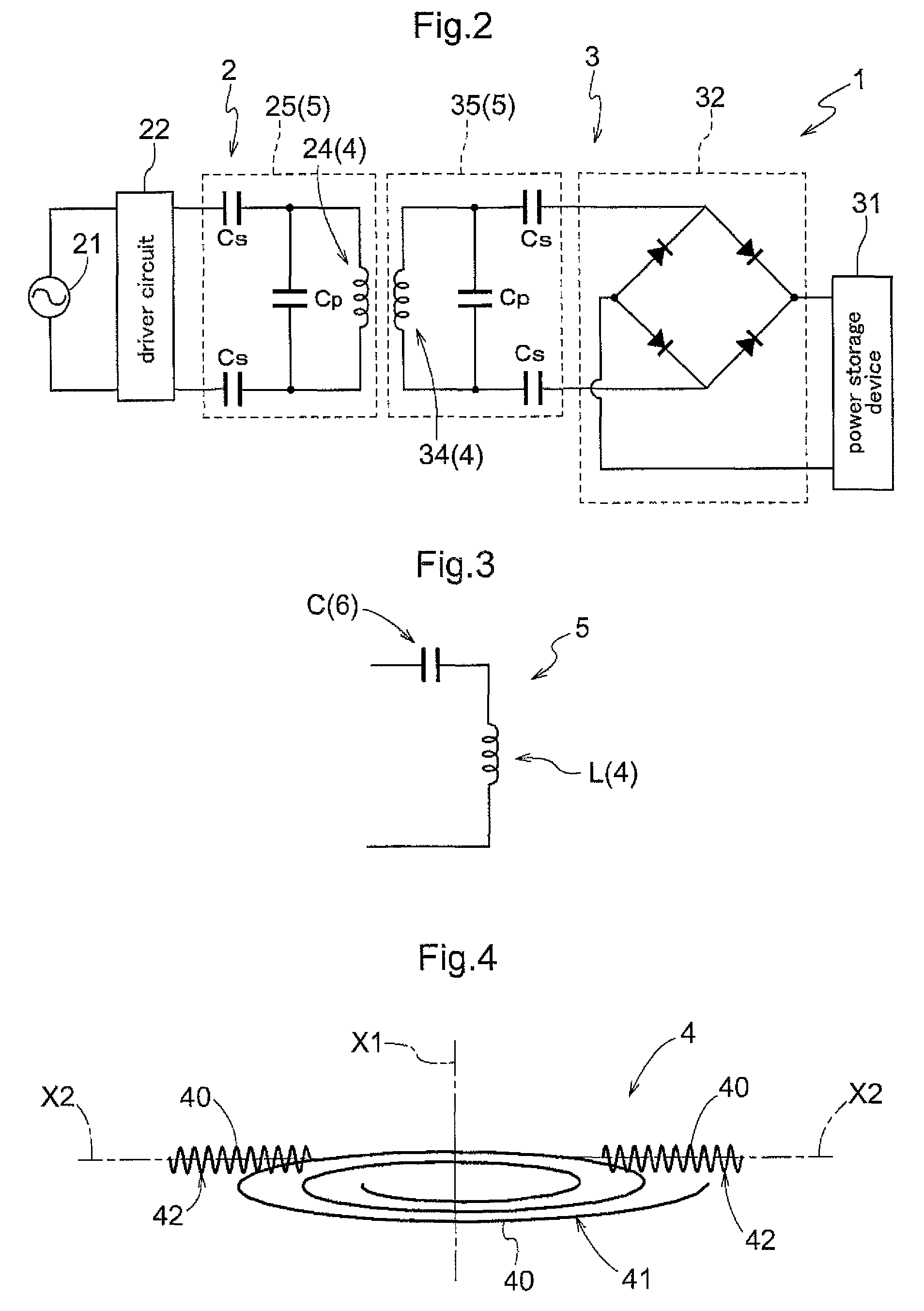 Antenna coil comprising plurality of coil portions